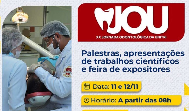 Jornada Odontológica da UNITRI chega na vigésima edição