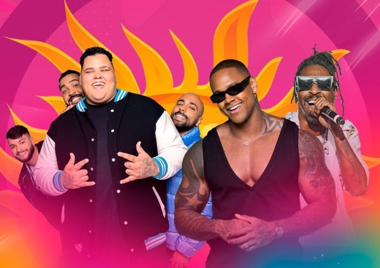 The Music Beach chega a 8ª edição neste domingo em Uberlândia com Menos é Mais, Léo Santana e Pixote