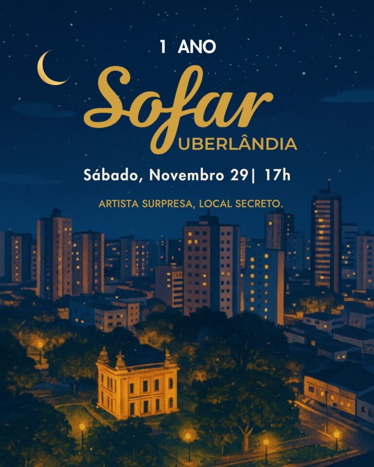 Música e Mistério: A Celebração de um Ano Sofar Sounds em Uberlândia Agora Será Realizada no dia 29 de novembro