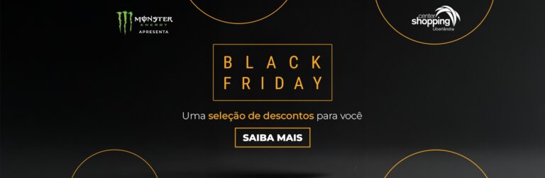 Center Shopping tem máquina de brindes e descontos de até 70% para a Black Friday