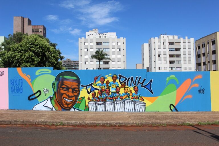 Galeria de Arte Urbana Reduto Negro ganha cinco novos murais e segue com agenda aberta para visitas guiadas