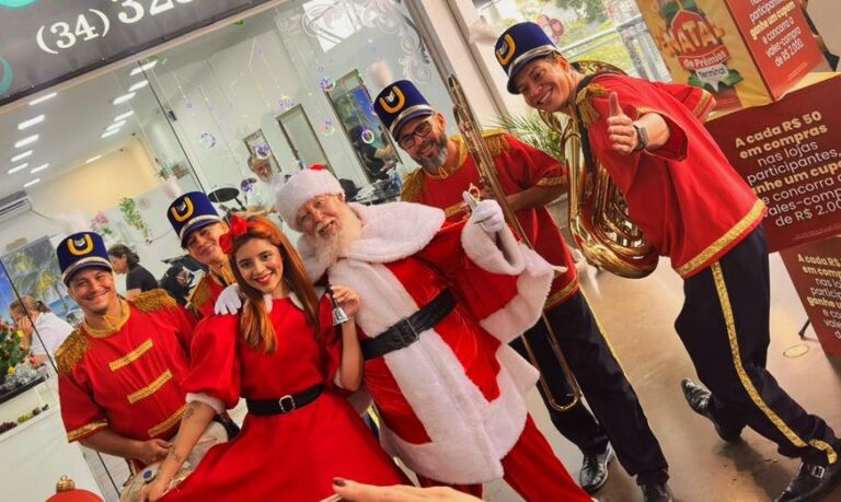 Natal no Terminal Central une compras e lazer