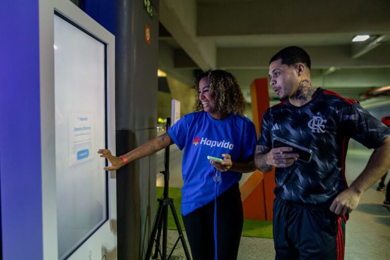 Hapvida e Flamengo promovem ação sobre saúde mental em clássico que marcou o retorno do time ao Maracanã