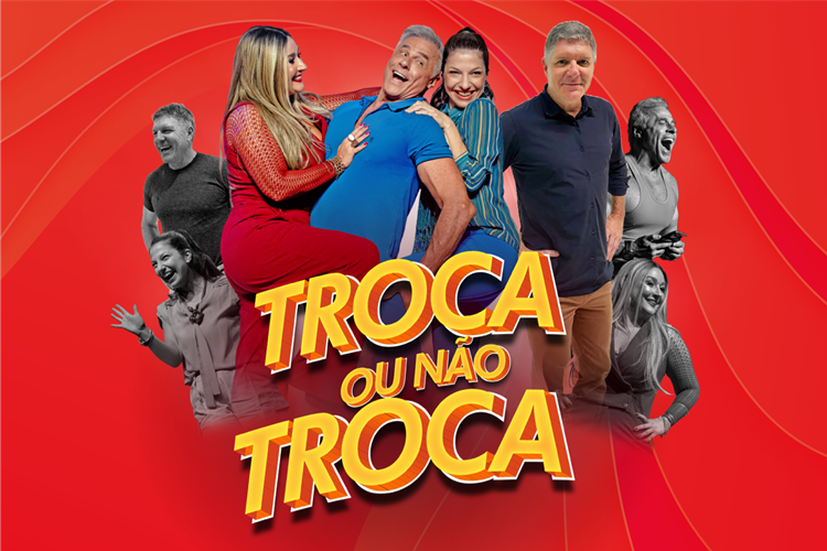 Oscar Magrini chega a Uberlândia com a comédia “Troca ou Não Troca”