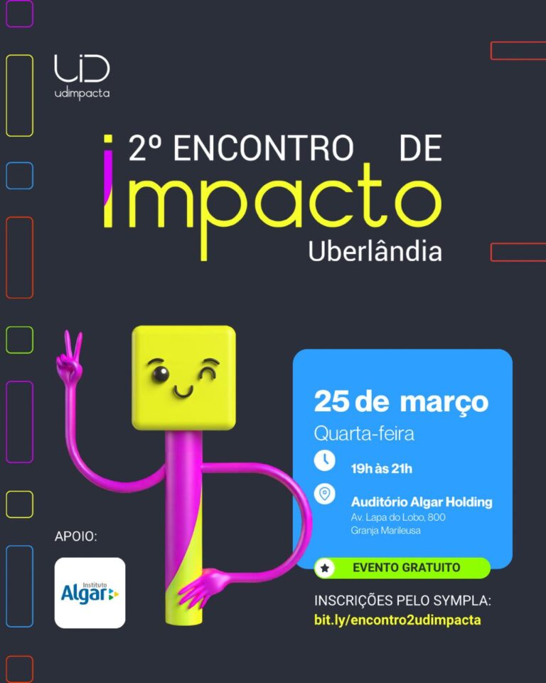 Instituto Algar leva debate sobre como gerar impacto social positivo na prática para evento em Uberlândia