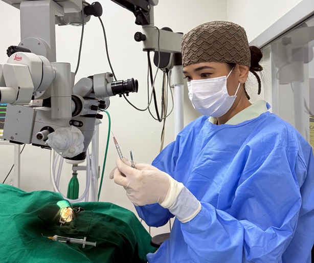 Uberlândia tem cirurgia de catarata veterinária com tecnologia e especialista pioneira
