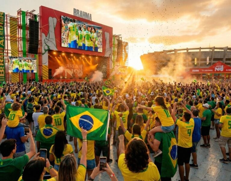 Arena Nº1 transforma o Mineirinho em ponto de encontro para torcedores em Belo Horizonte