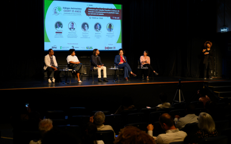 CEERT promove edição especial do Diálogos Antirracistas com debates sobre democracia, clima e equidade racial