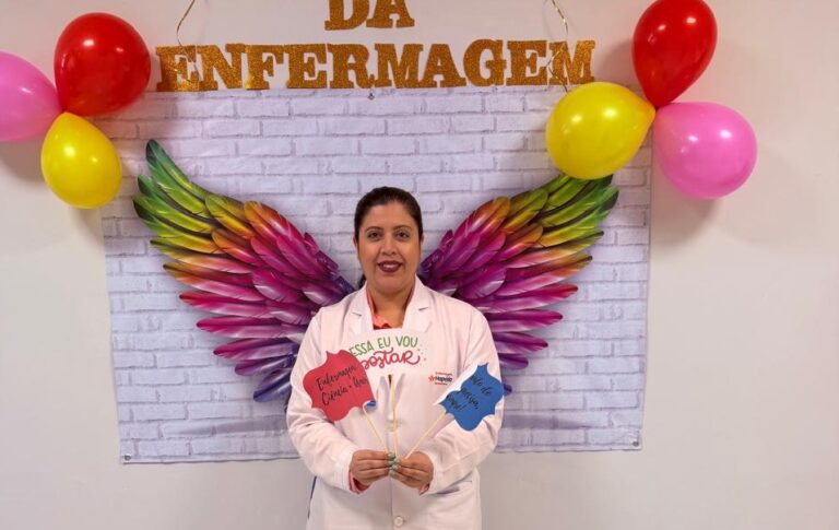 Do berçário à gerência: enfermeira constrói carreira no hospital onde nasceu