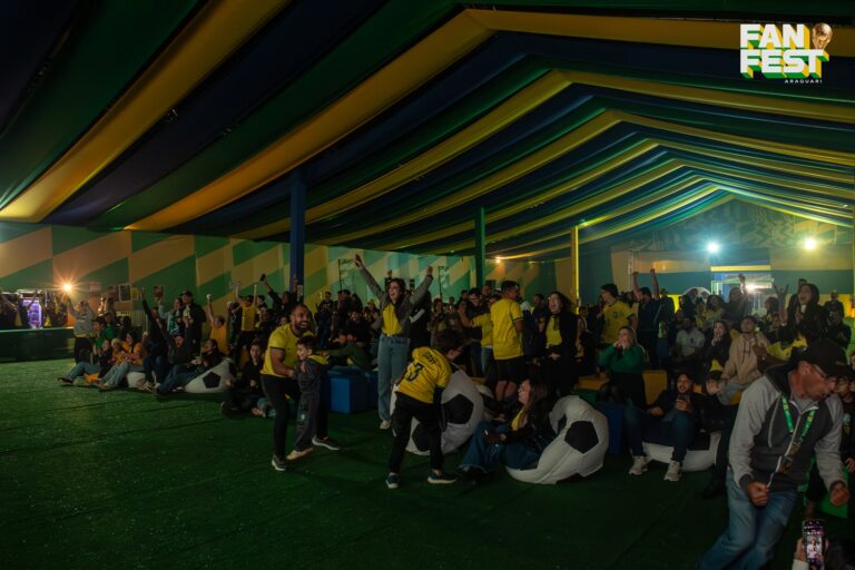 Sucesso absoluto: Fan Fest Araguari convoca torcedores da cidade e região para jogão entre Brasil e Japão nesta segunda-feira (29)