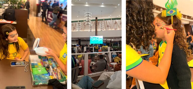 Uberlândia Shopping reúne torcedores para transmissão de Brasil x Escócia na Copa do Mundo